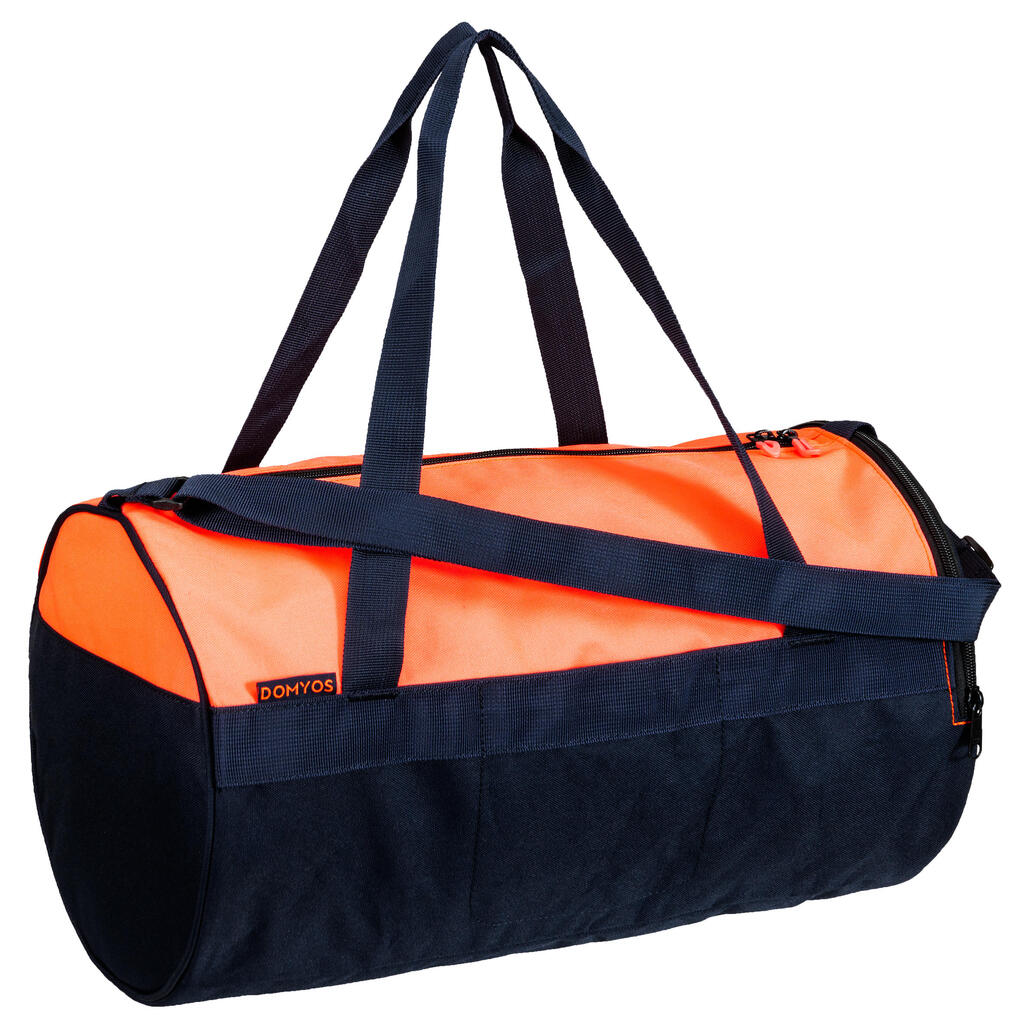 Cardio training fitness bag 20l - coral/blue
