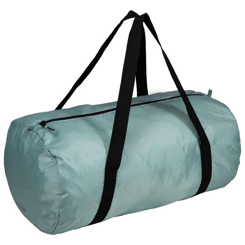 DOMYOS FoldDown Cardio Fitness Bag 30L Green/Grey
