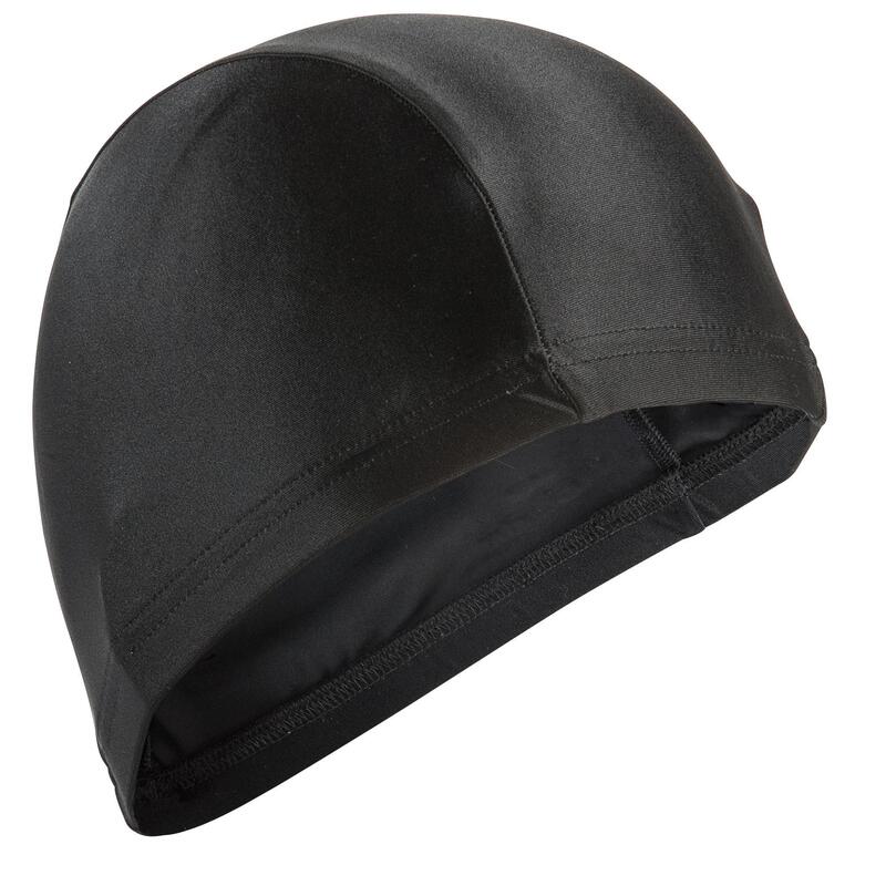 Gorro natación tela Adulto negro