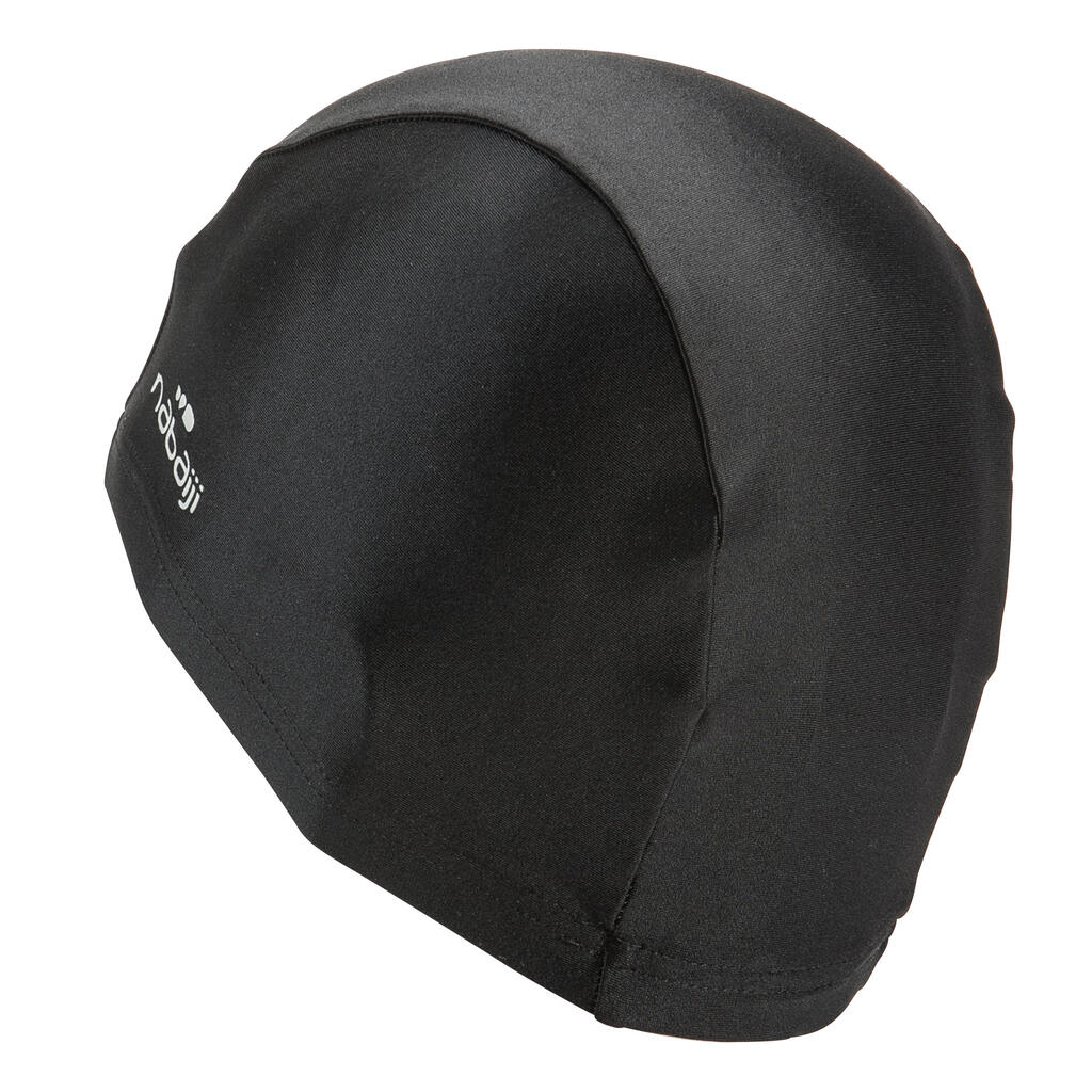 Bonnet de Bain en Maille - Tissu Uni - Rose