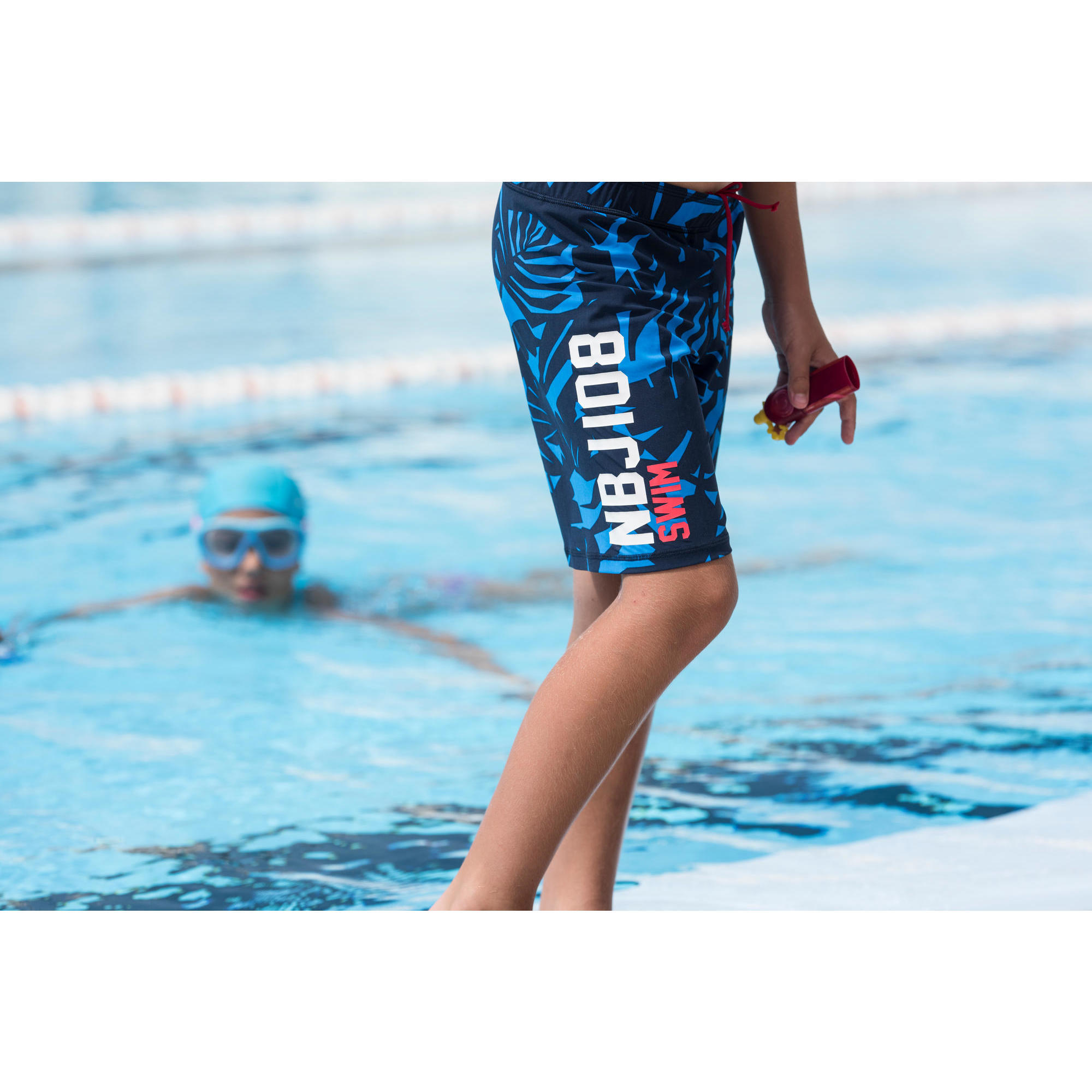 boys long swim shorts