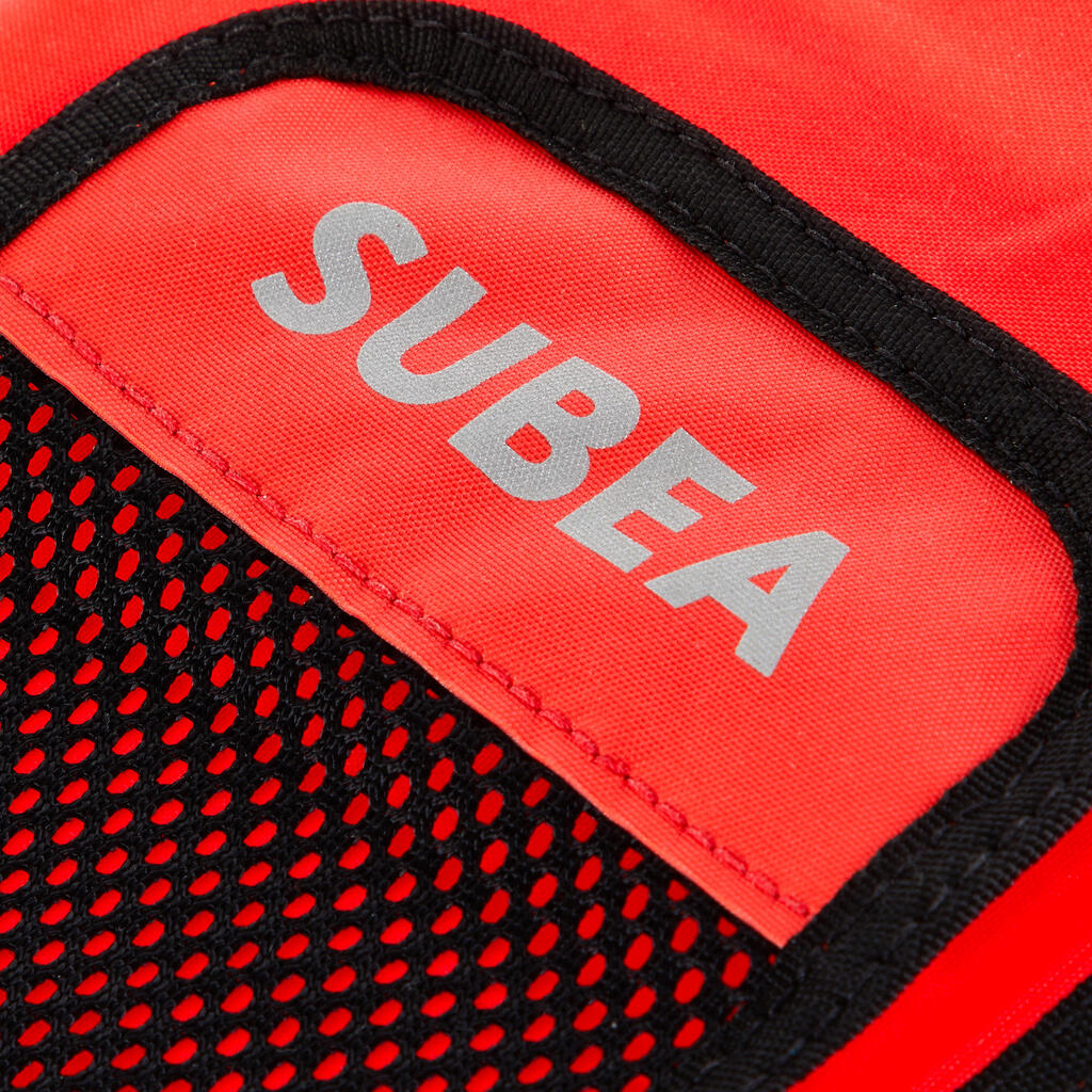 SCD diving surface marker buoy with valve - Orange