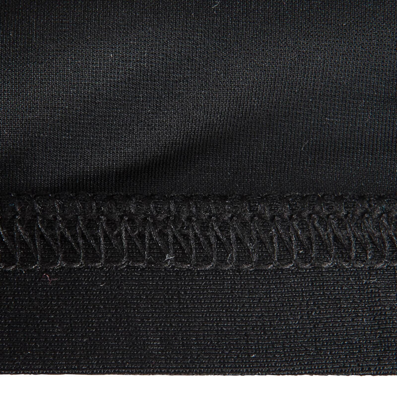 Bonnet de Bain en Maille - Tissu Uni - Noir