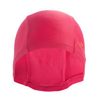 Mesh Fabric Swimming Cap, Sizes S and L Pink