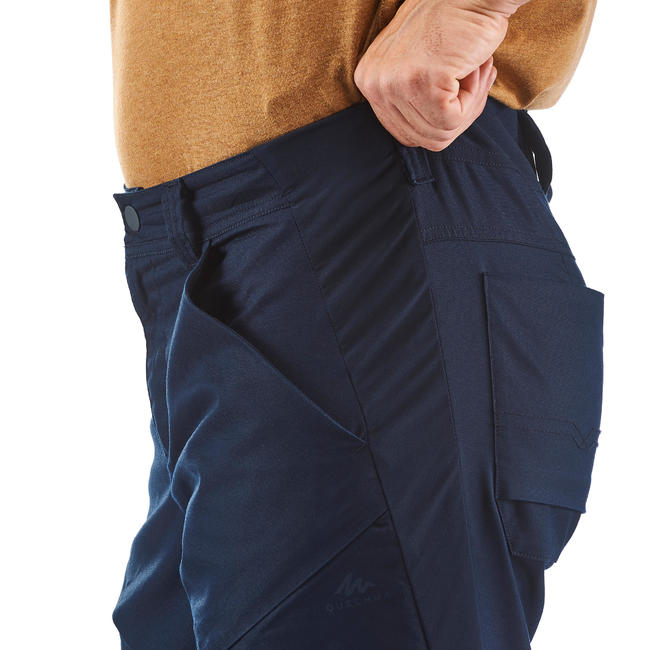 Men's Hiking Pants NH500 (Regular Fit) Navy Blue