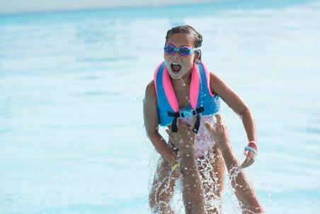 Swim Vest SWIMVEST+ 25-35 kg - Blue/Pink