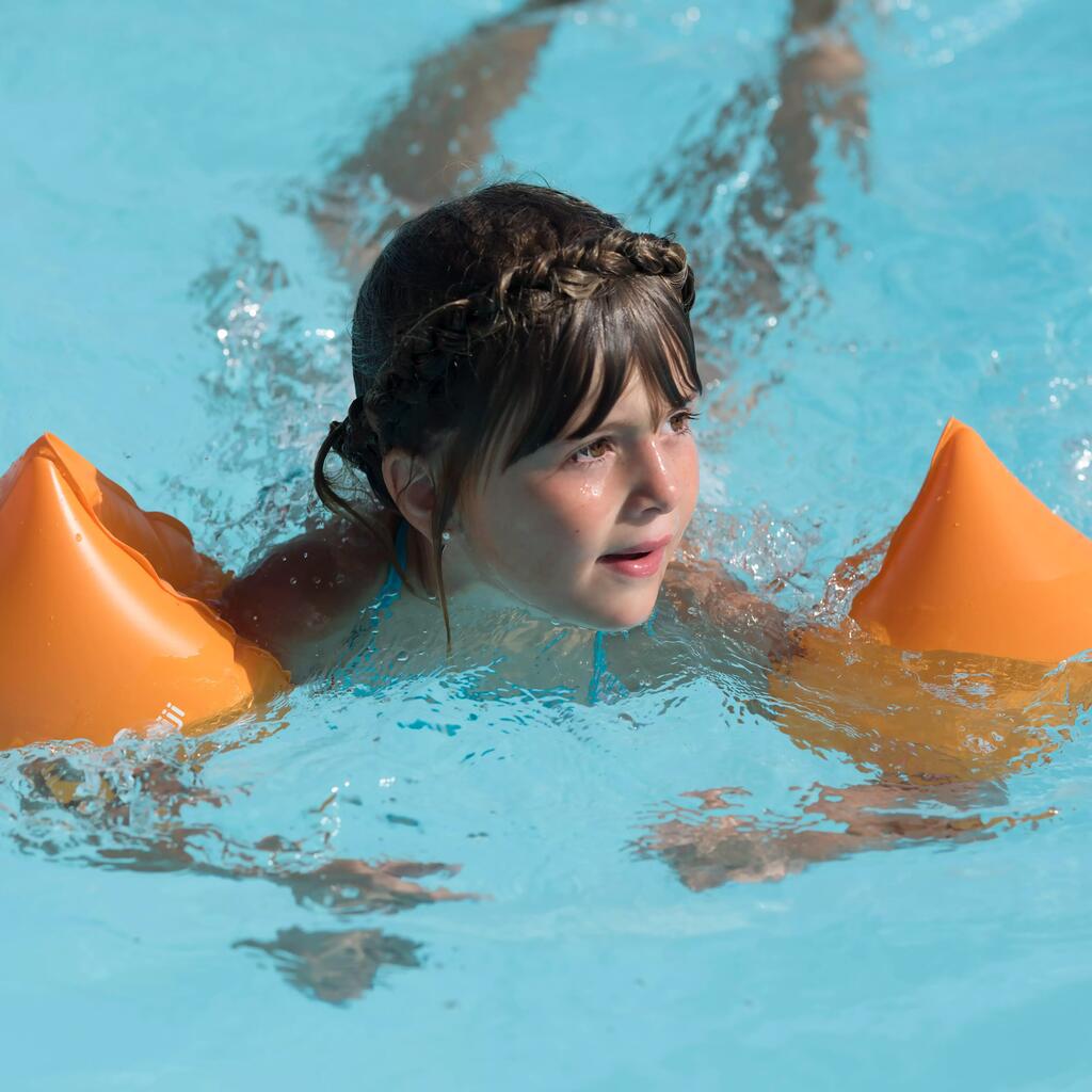 Swimming armbands for 11-30 kg kids - orange