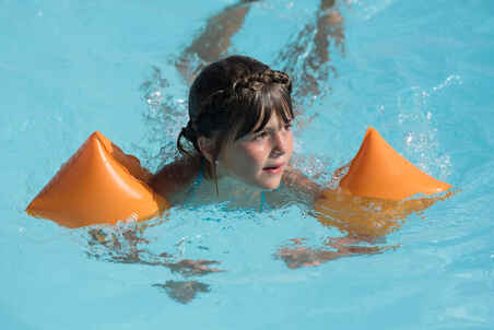 كتافات سباحة للأطفال - برتقالي