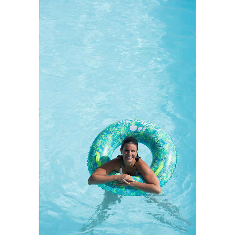 Flotador piscina Niños 30-90 Kg/92 cm asas verde