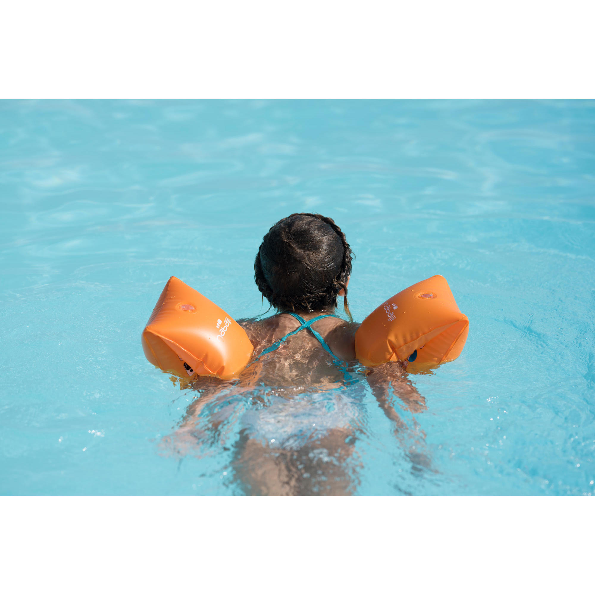 Children's Swimming Armbands - Orange 