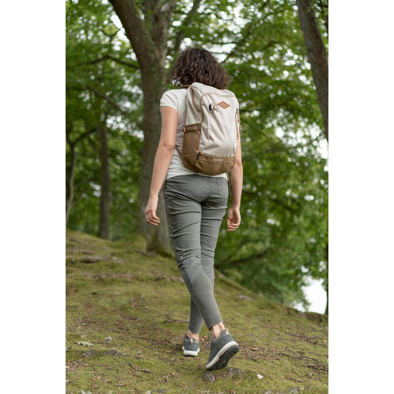 Leren wandelschoenen voor dames NH500