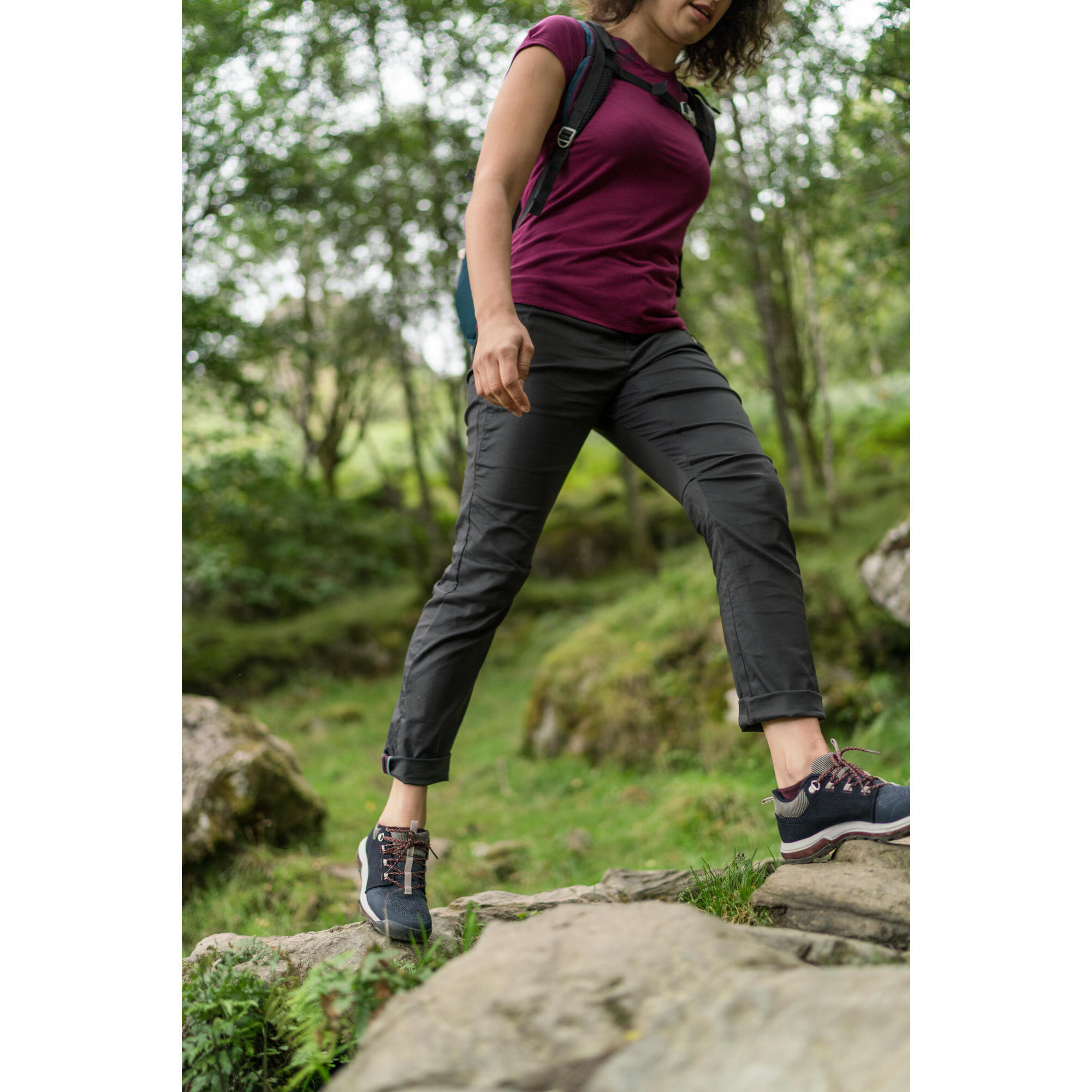 Pantaloni montagna donna NH500 REGULAR QUECHUA | DECATHLON