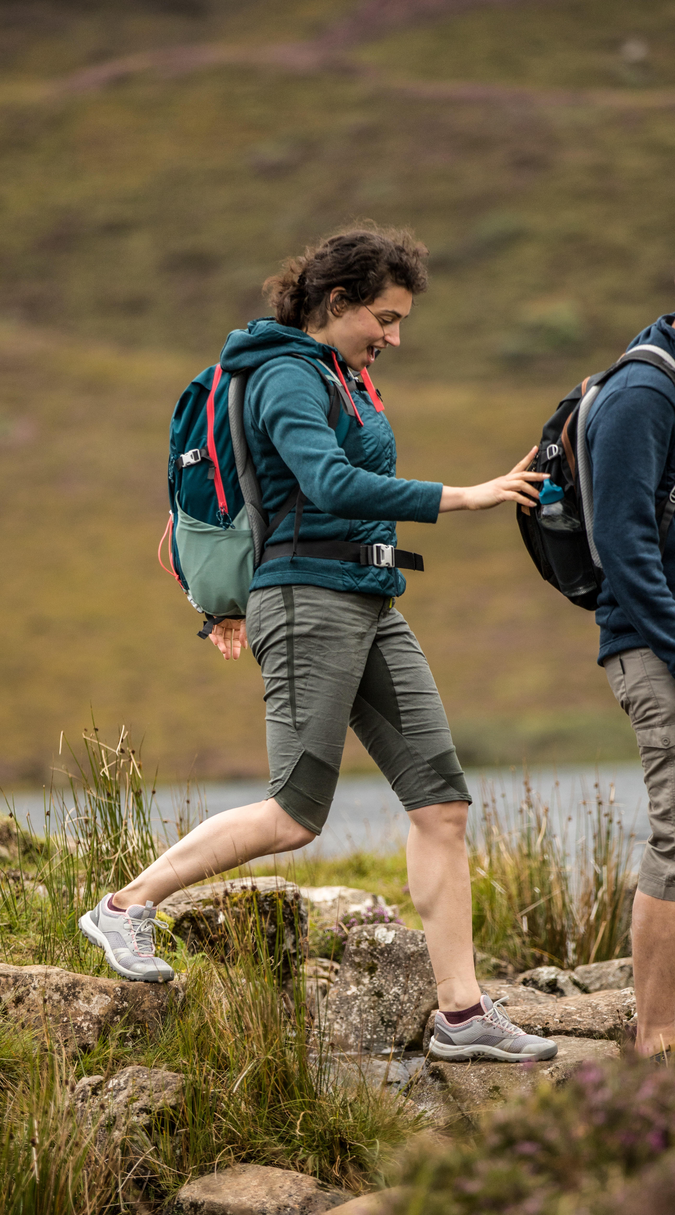 QUECHUA Dámske krátke nohavice NH500 na nenáročnú turistiku 2XL · záber 5