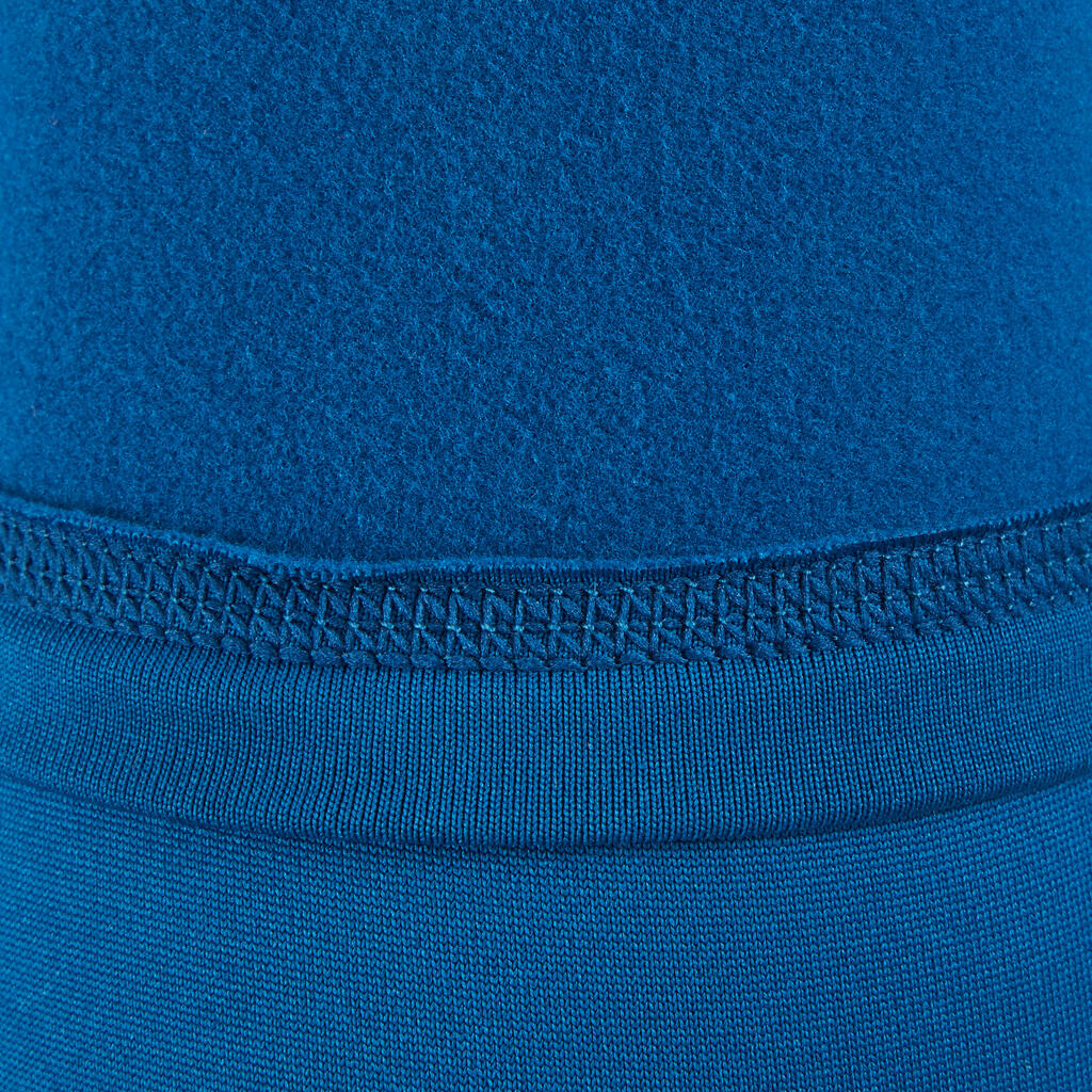 Detské tričko s fleecom s krátkym rukávom modré