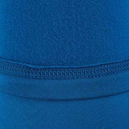Kids' anti-UV short-sleeve fleece thermal surfing top T-shirt – Blue