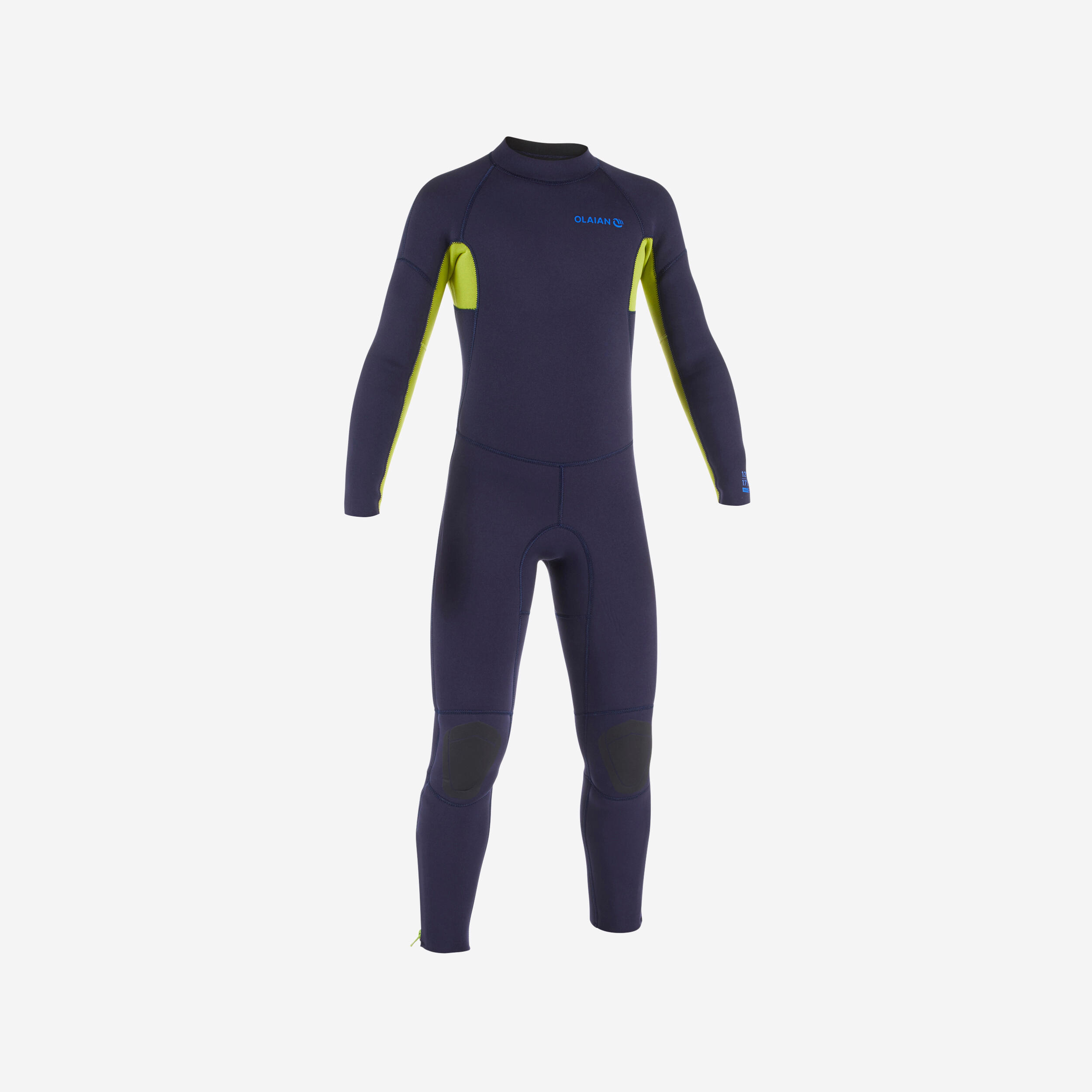 Kids' 4/3 mm Surfing Wetsuit - 100 - OLAIAN