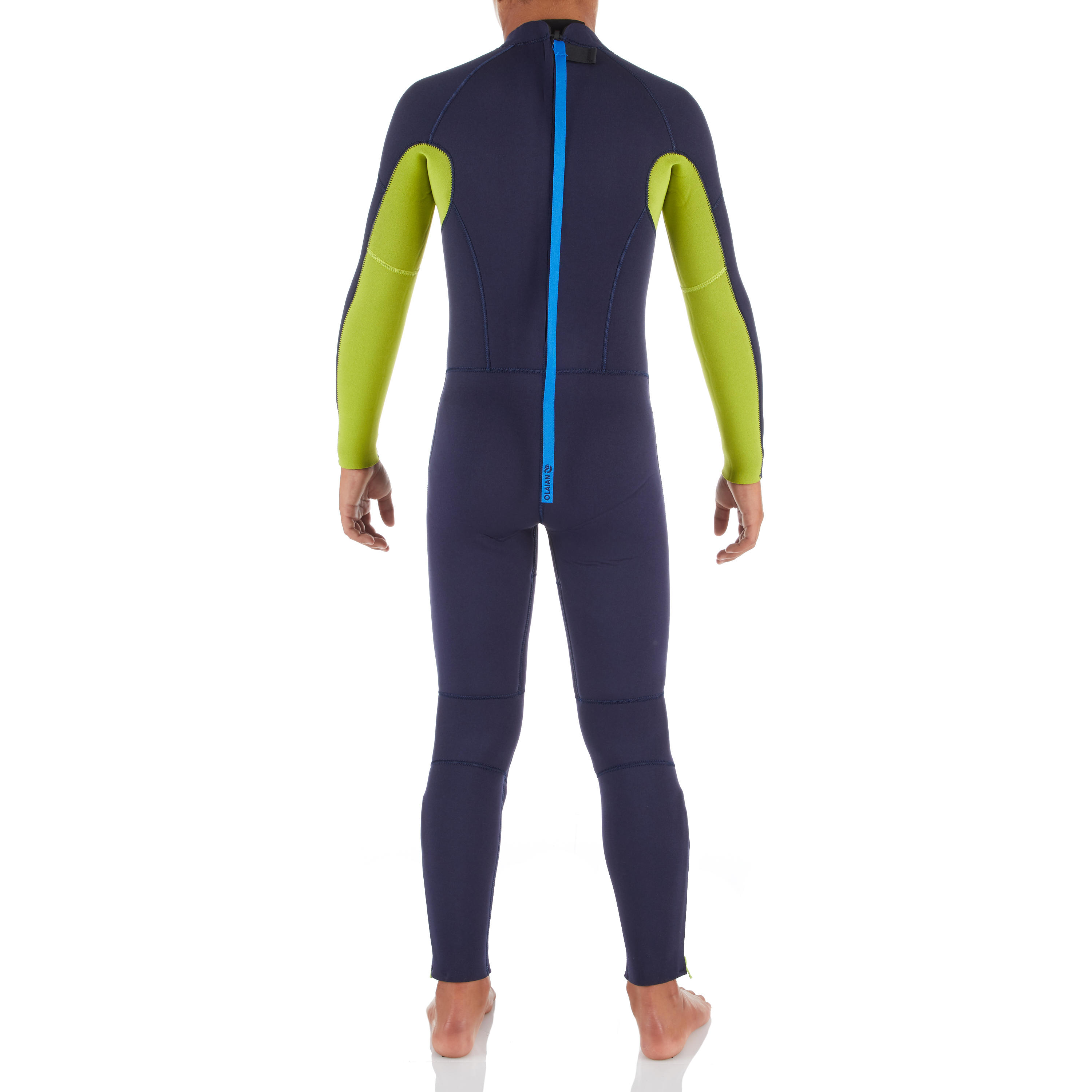 Kids' 4/3 mm Surfing Wetsuit - 100 - OLAIAN