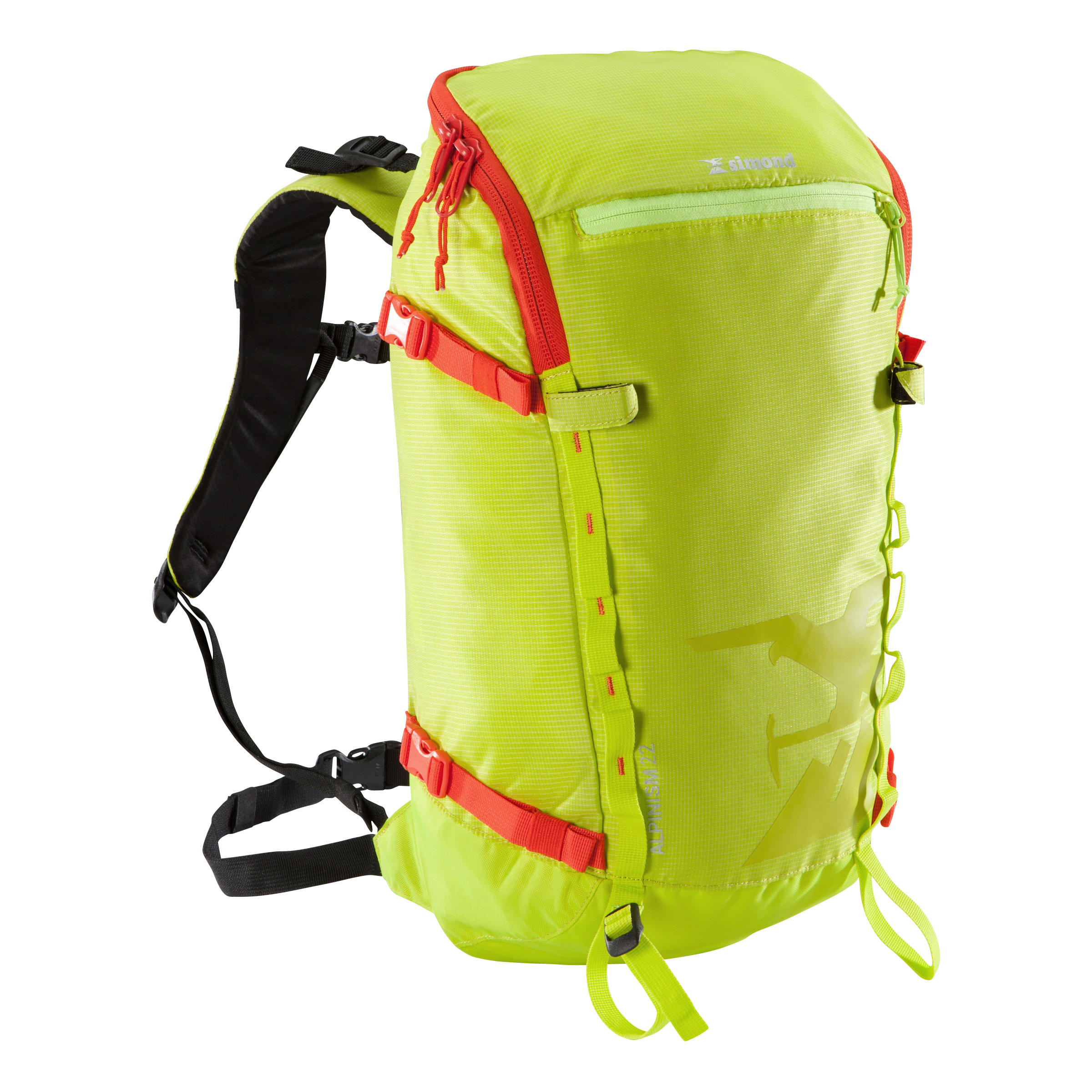 SIMOND Mountaineering Backpack 22 Litres - Alpinism 22 Yellow