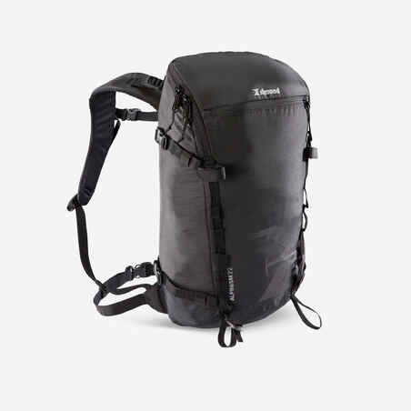 MOCHILA DE ALPINISMO 22 LITROS NEGRO