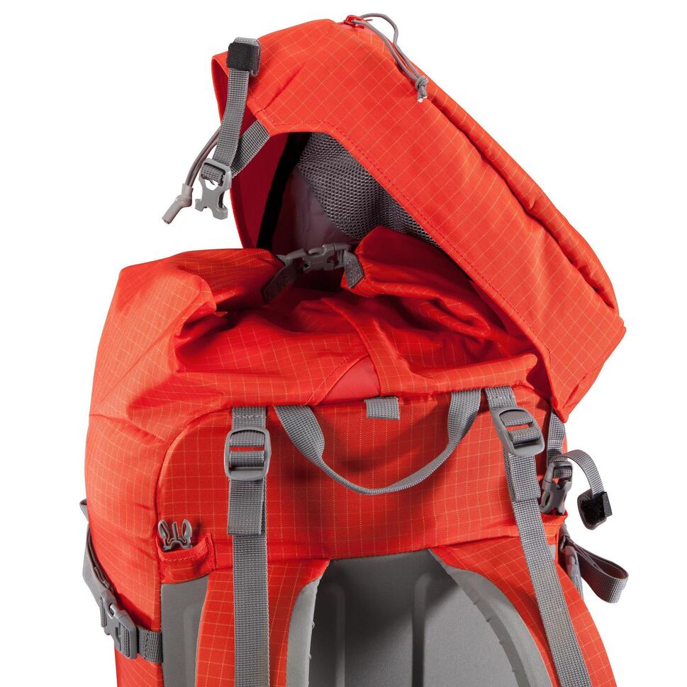 Mountaineering Backpack 70 Litres Makalu 45/70 Red SIMOND Decathlon