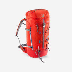 Rugzak voor alpinisme van 70 liter Makalu 45/70 rood