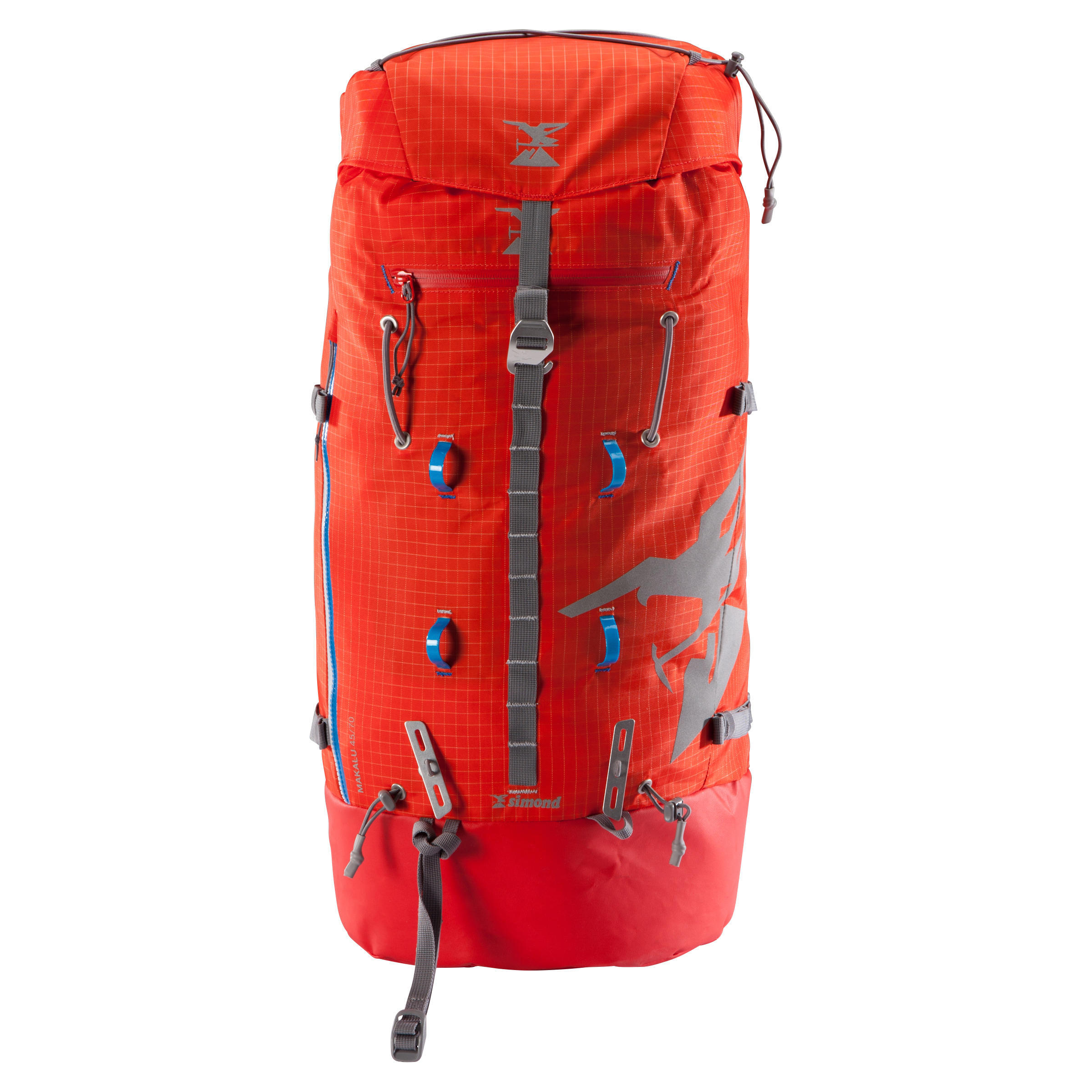 Mountaineering Backpack 70 Litres - Makalu 45/70 Red 4/17