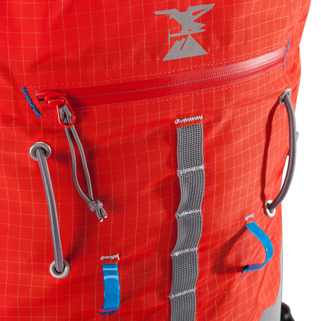 Mountaineering Backpack 70 Litres - Makalu 45/70 Red