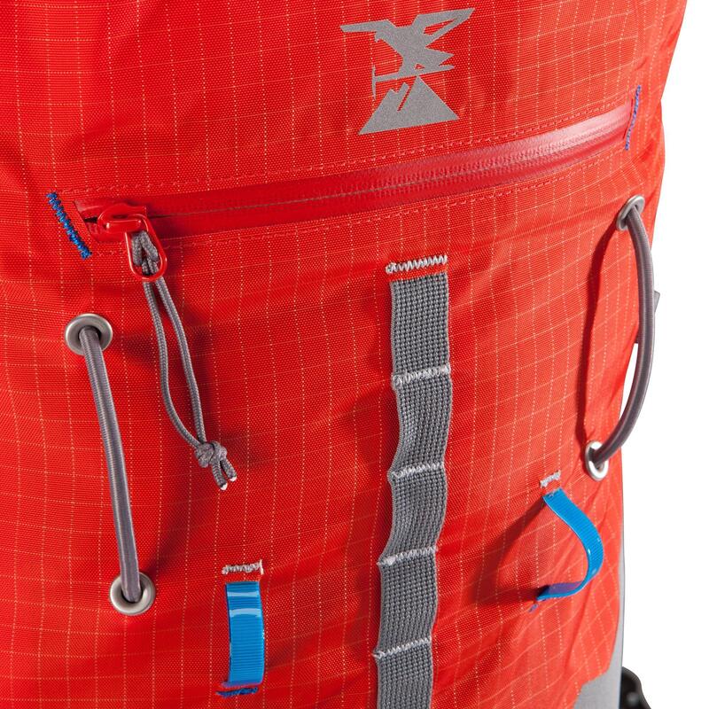 Trekkingrugzak - Backpack voor alpinisme van 70 liter Makalu 45/70 rood