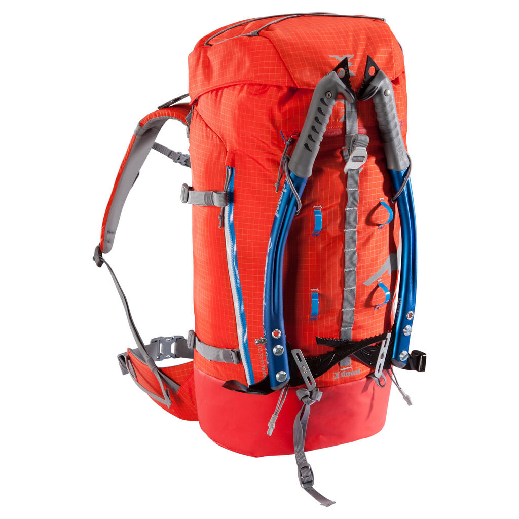 Mountaineering Backpack 70 Litres - Makalu 45/70 Red