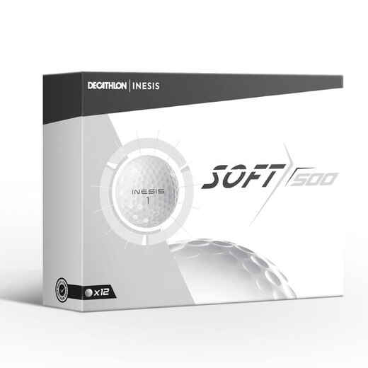 
      Bola de golf SOFT 500 X12 Blanca
  