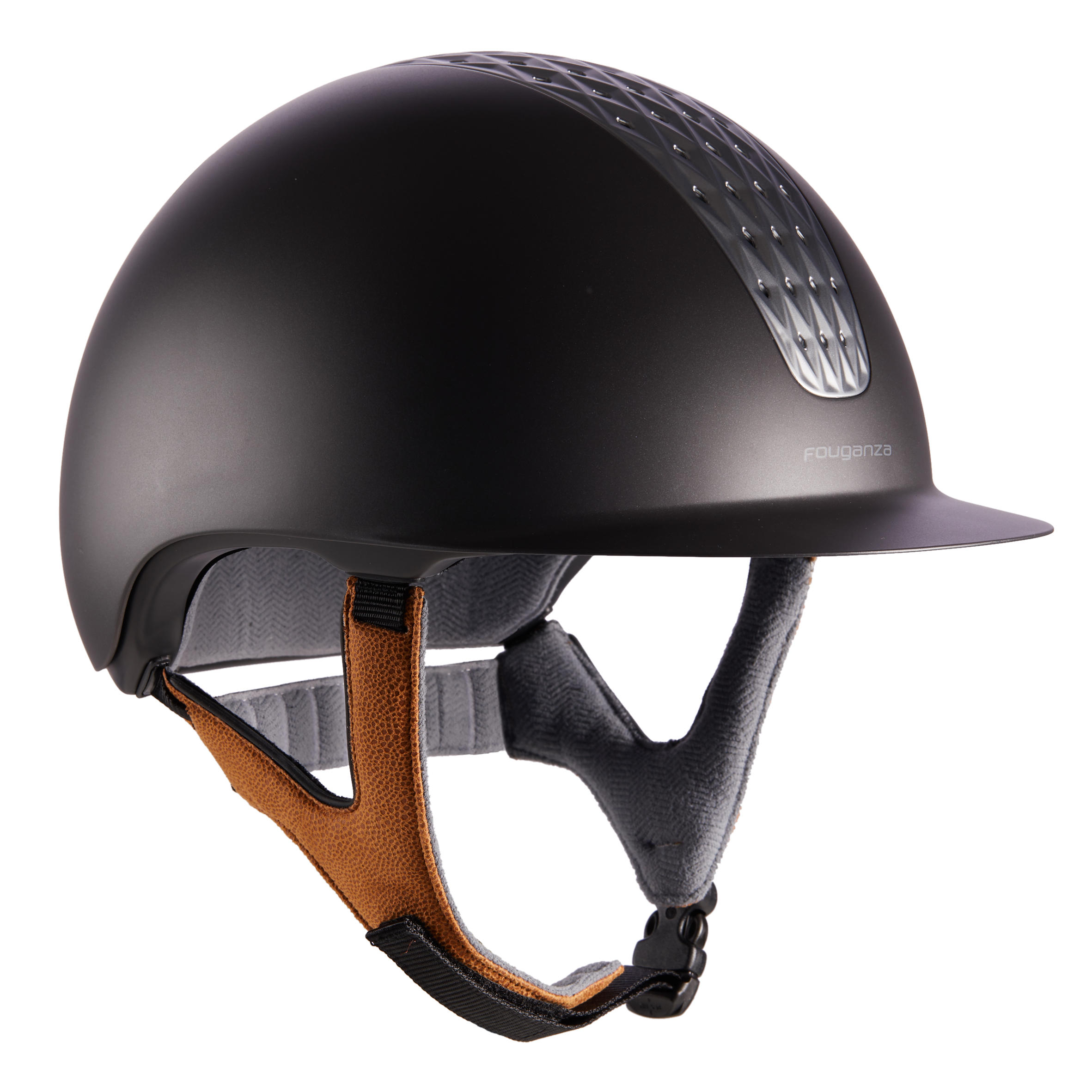 Casco Equitación Fouganza 520 Negro Mate FOUGANZA | Decathlon
