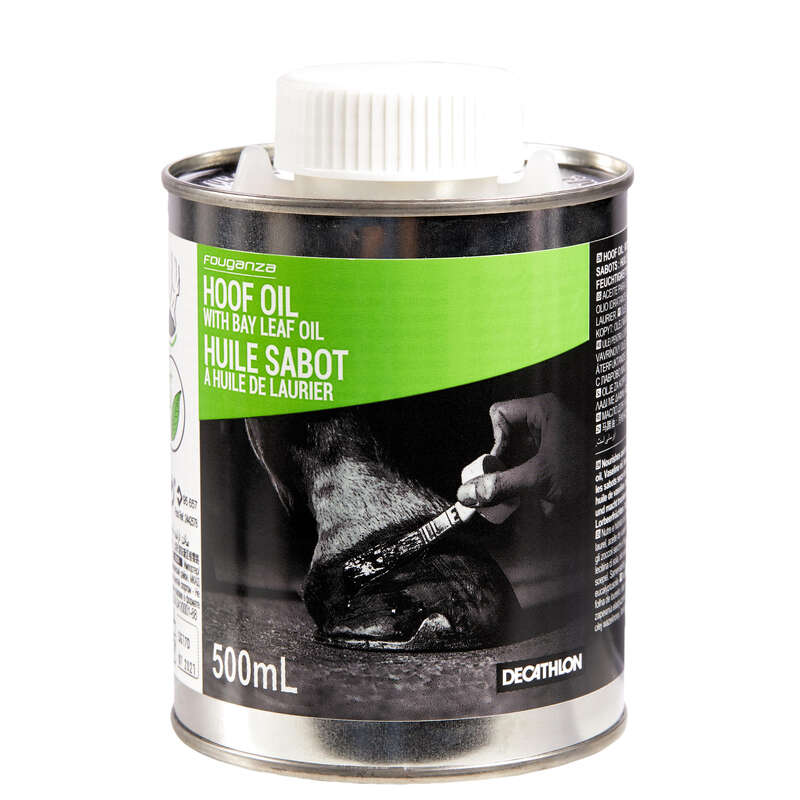 FOUGANZA Horse Riding Hoof Oil for Horse and Pony 500ml...
