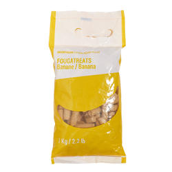 Friandises équitation cheval et poney FOUGATREATS banane - 1 KG