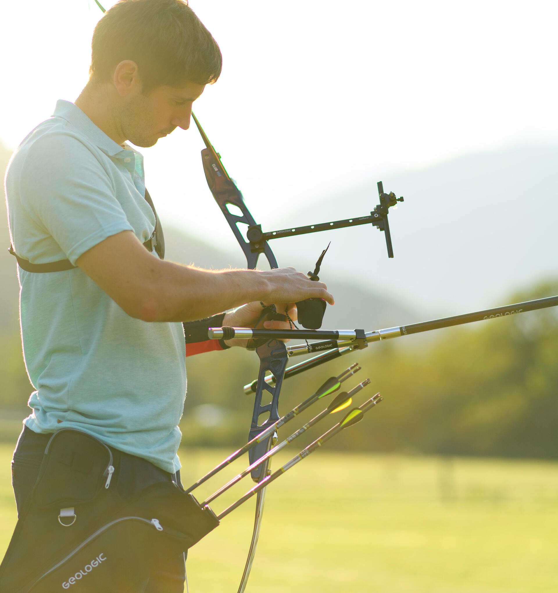 practice competitively archery