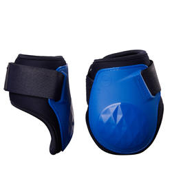 Protège-boulets cheval 500 JUMP bleu roi