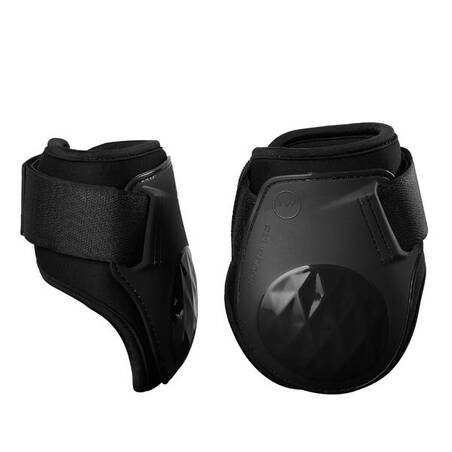 Fetlock Boots for Horses 500 Twin-Pack - Black