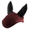 Horse Ear Net - Burgundy Rhinestones