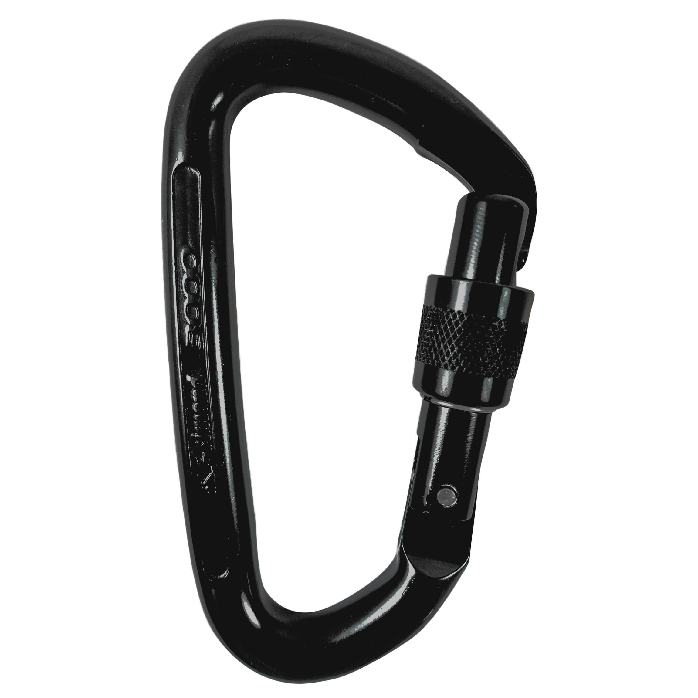 Carabiners, quickdraws, belay devices 