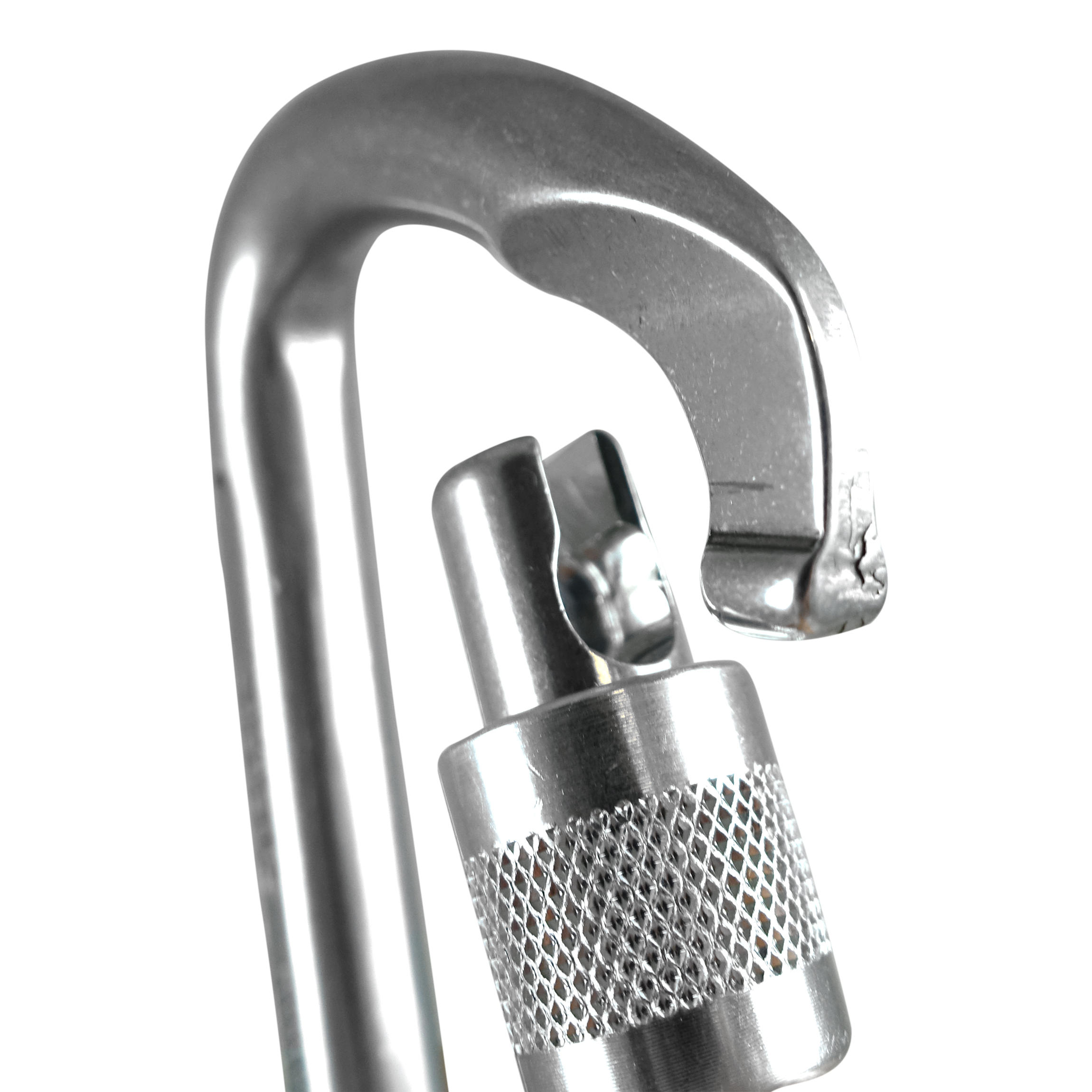 Screwgate carabiner 3000 - Polished - SIMOND