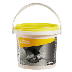 Graisse pour sabots équitation cheval et poney ONGUENT ENTRETIEN blond 2,5 L