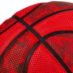 Basketboll för nybörjare R300 stl 5 Junior upp till 10 år röd.