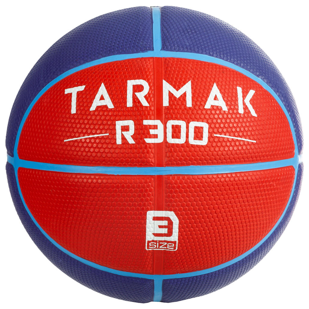R300 Kids' Size 3 Basketball - RedFor children up to 6 years
