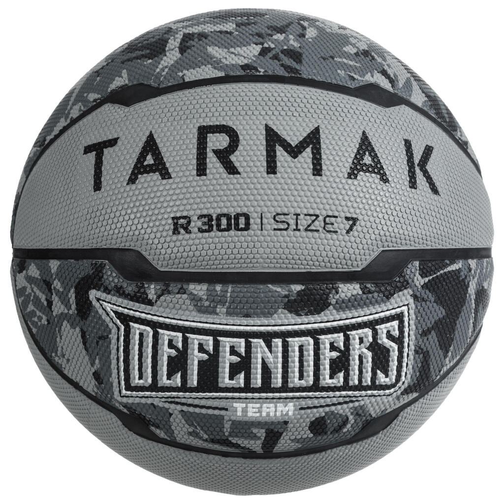 R300 basketball size 7, beginner players ages 13 & up - grey