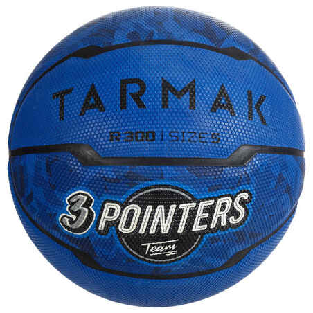 Modra košarkarska žoga R300 za otroke (velikost 5)