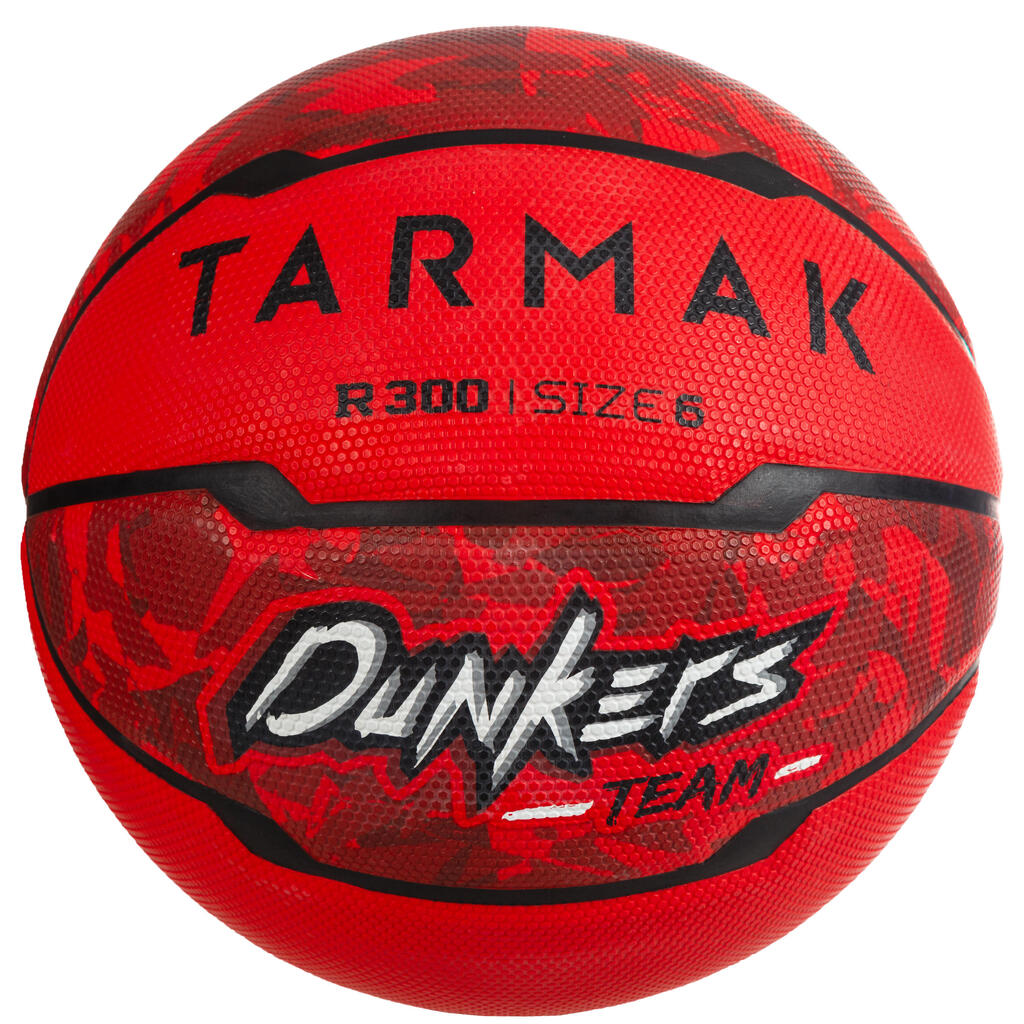 R300 kids'/women's size 6 beginner basketball - red