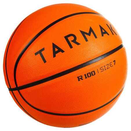 Balón de baloncesto Talla 7 Tarmak R100 naranja. Perfecto para iniciarte