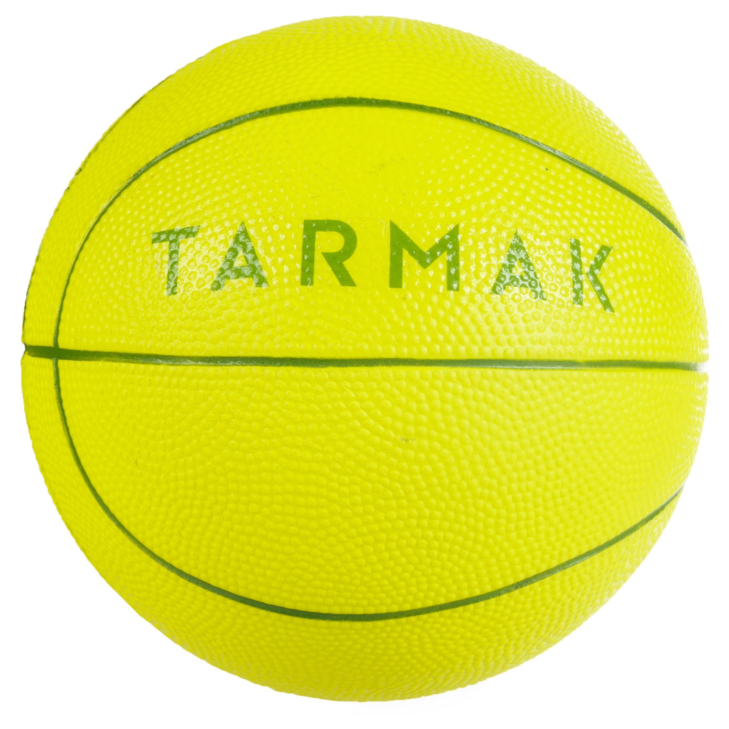 TARMAK K100 Basketball - GreenKids' Mini Foam Basketball Size 1 (Up to 4 Years)