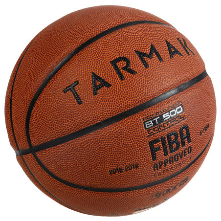 Balon De Basquetbol Bt500 Talla 7 Cafe Fiba Decathlon