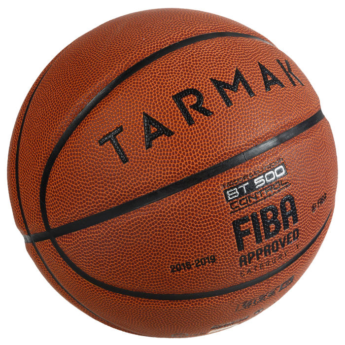 Ballon de basket BT500 taille 7 Marron Fiba Tarmak | Decathlon