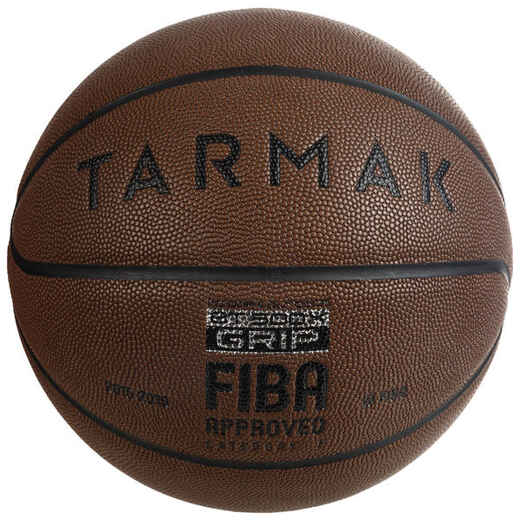 
      Basketbalová lopta BT500 Grip veľkosť 7 hnedá. vynikajúci kontakt
  